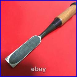 Japanese Vintage Chisel Tataki Oire Nomi 15mm Carpentry Tool Woodworking Used