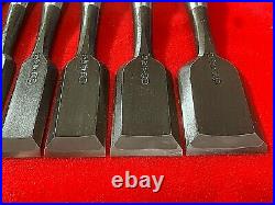 Japanese Wood Chisel Set bench chisel oire nomi Shin-do 10 Pairs Akio Tasai