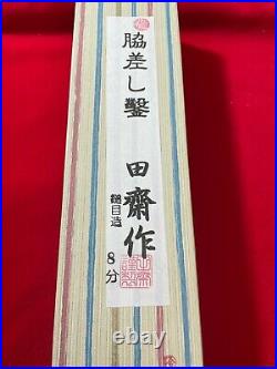 Japanese Wood Chisel oire nomiWakizashi Akio Tasai 24mm hammered mark