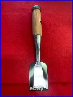 Japanese Wood bench Chisel oire nomi Yasushi Hanyu HSS 42mm 1.65 in /3 grooves