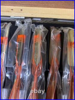 Japanese Woodworking Chisel Set 10pcs Oire Nomi Specialized Thin Blade with Box