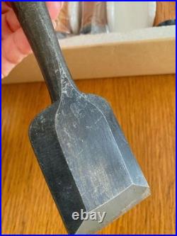 Japanese Yoshinaga Oire Nomi Chisel Set 10pcs Red Oak Handle 1 Missing 12mm