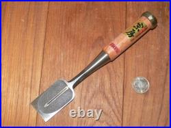 Japanese chisel Oire Nomi 36mm Sukemaru Munefusa Unused long storage