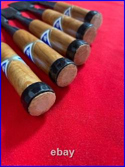 Japanese chisel Oire nomi Set of 10 3mm~42mm Kikuhiromaru