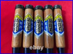 Japanese chisel Oire nomi Set of 10 3mm~42mm Kikuhiromaru