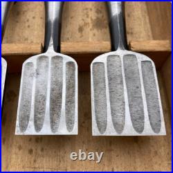 Japanese chisel Oire nomi Set of 10 Kikuhiromaru Used From Japan