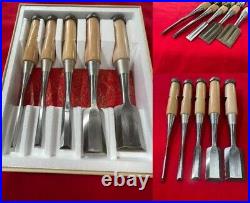 Japanese chisel Set 5P Oire nomi All HSS Blade 6,9, 15,30,36mm