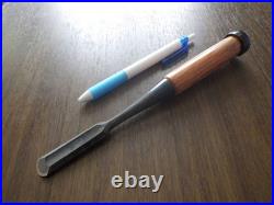 Japanese chisel Sotomaru Oire Nomi 15mm / 215mm Kiyohisa Unused long storage