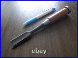 Japanese chisel Sotomaru Oire Nomi 24mm / 215mm Kiyohisa Unused long storage