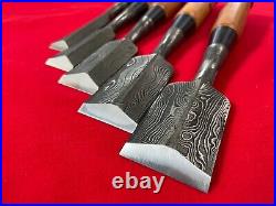 Japanese chisel dovetail chise Shinogi nomi Mokume 10Set