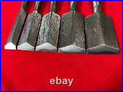 Japanese chisel dovetail chise Shinogi nomi Mokume 10Set