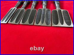 Japanese chisel dovetail chise Shinogi nomi Mokume 10Set