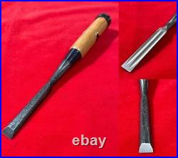 Japanese chisel oire nomi 12mm (Mokume) Blue Steel#2