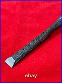 Japanese chisel oire nomi 12mm (Mokume) Blue Steel#2