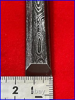 Japanese chisel oire nomi 15mm (Mokume) Blue Steel#2