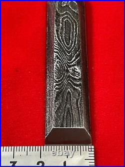 Japanese chisel oire nomi 18mm (Mokume) Blue Steel#2