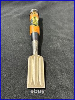 Japanese chisel oire nomi 30mm (Mokume) Blue Steel#2