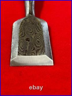 Japanese chisel oire nomi 42? (Mokume) Blue Steel#2