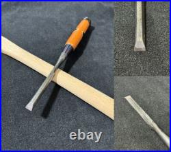 Japanese chisel oire nomi 9mm (Mokume) Blue Steel#2