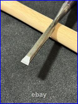 Japanese chisel oire nomi 9mm (Mokume) Blue Steel#2
