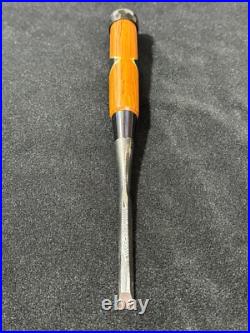 Japanese chisel oire nomi 9mm (Mokume) Blue Steel#2