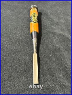 Japanese chisel oire nomi 9mm (Mokume) Blue Steel#2