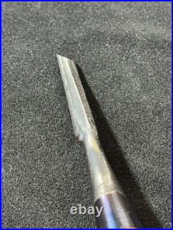 Japanese chisel oire nomi 9mm (Mokume) Blue Steel#2