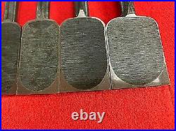 Japanese chisel oire nomi Set 10pcs Musouken White steel#2 Carpentry tool