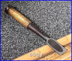 Japanese oire nomi chisel umeichi 24mm signed rare carpenter woodworking tool