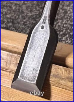 Japanese oire nomi chisel umeichi 24mm signed rare carpenter woodworking tool