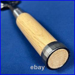 Jinsaku Damascus Oire Nomi Japanese Bench Chisel Blue Steel #1 Multi Hollows Ura