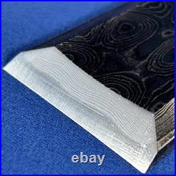 Jinsaku Suminagashi Oire Nomi Japanese Bench Chisel Aogami #1 Multi Hollows Ura