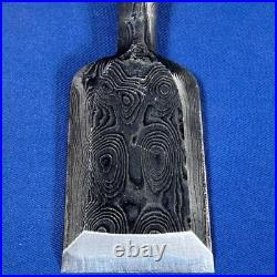 Jinsaku Suminagashi Oire Nomi Japanese Bench Chisel Aogami #1 Multi Hollows Ura