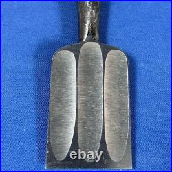 Jinsaku Suminagashi Oire Nomi Japanese Bench Chisel Aogami #1 Multi Hollows Ura