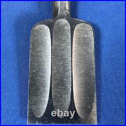 Jinsaku Suminagashi Oire Nomi Japanese Bench Chisel Aogami #1 Multi Hollows Ura