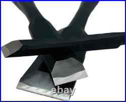 KAKURI Japanese Wood Chisel Set 3pc 9/15/24mm White Oak Handle Oire Nomi Tool JP