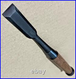 Kamon Kiyohisa Family crest Oire Nomi Japanese Bench Chisel 18mm Used