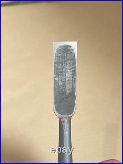 Kamon Kiyohisa Family crest Oire Nomi Japanese Bench Chisel 18mm Used