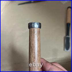 Kamon Kiyohisa Family crest Oire Nomi Japanese Bench Chisel 18mm Used