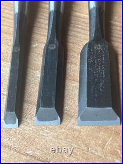 Kanetake Takahashi Kazuki Oire Nomi Japanese Bench Chisels Set of 5 Unused