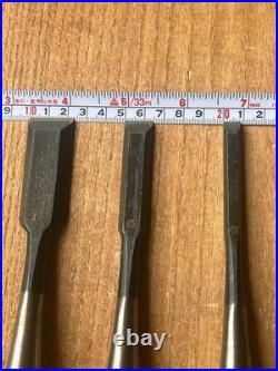 Kanetake Takahashi Kazuki Oire Nomi Japanese Bench Chisels Set of 5 Unused