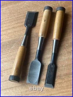 Kanetake Takahashi Kazuki Oire Nomi Japanese Bench Chisels Set of 5 Unused