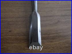 Kazuyuki Oire Nomi Japanese Bench Chisel 18mm 2-hollows Ura Used