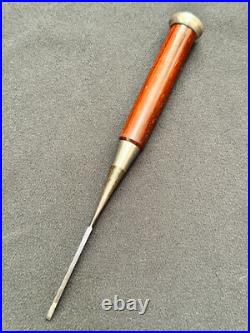 Keiju Oire Nomi 3mm Japanese Bench Chisel Nagaoke Keizaburo Ebony Handle Unused