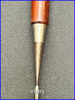 Keiju Oire Nomi 3mm Japanese Bench Chisel Nagaoke Keizaburo Ebony Handle Unused