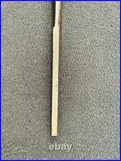 Keiju Oire Nomi 3mm Japanese Bench Chisel Nagaoke Keizaburo Ebony Handle Unused