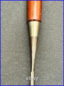 Keiju Oire Nomi 3mm Japanese Bench Chisel Nagaoke Keizaburo Ebony Handle Unused