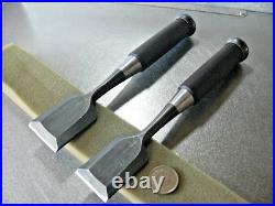 Keiju Oire Nomi Japanese Bench Chisel Nagaoke Keizaburo Set of 2 Unused