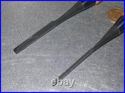 Keiju Oire Nomi Japanese Bench Chisels 3mm, 6mm Set of 2 White Steel #1 Unused