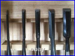 Keiju Oire Nomi Japanese Bench Chisels Set of 10